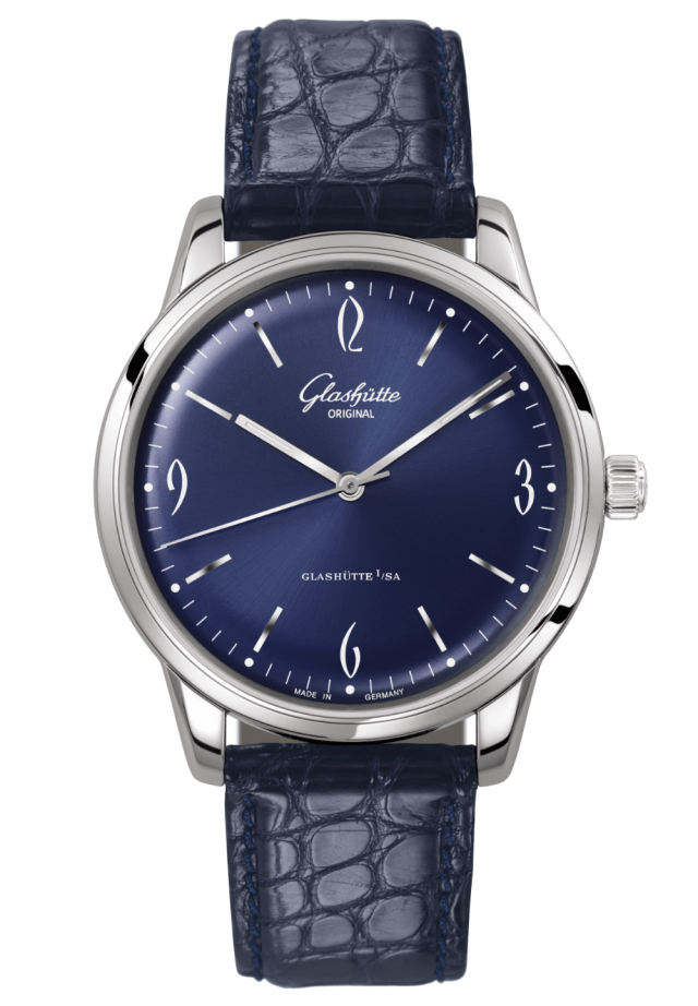 【GLASHUTTE ORIGINAL】グラスヒュッテ・オリジナル セネタ シックスティーズ 1-39-52-01-02-04 自動巻き メンズ_722552【ev20】