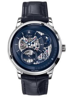 PanoMaticCalendar, Louisiana Alligator leather strap (1-92-11-01-03-61) 